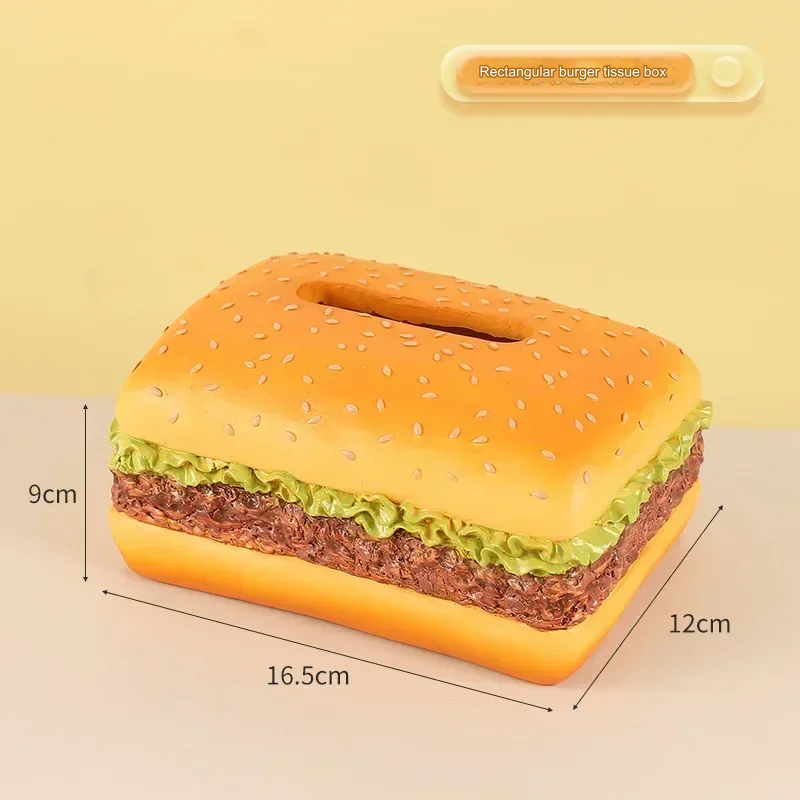Colorful Burger Shaped Napkin Dispenser