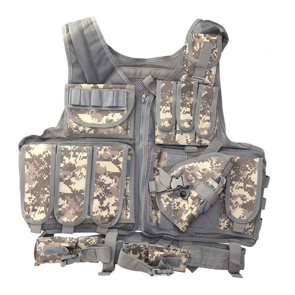 Military Tactical Assault Chest Vest Gear