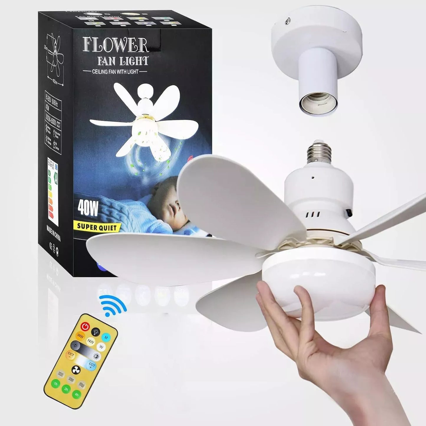 Recessed Ceiling Fan Light Fixture - Luxicro