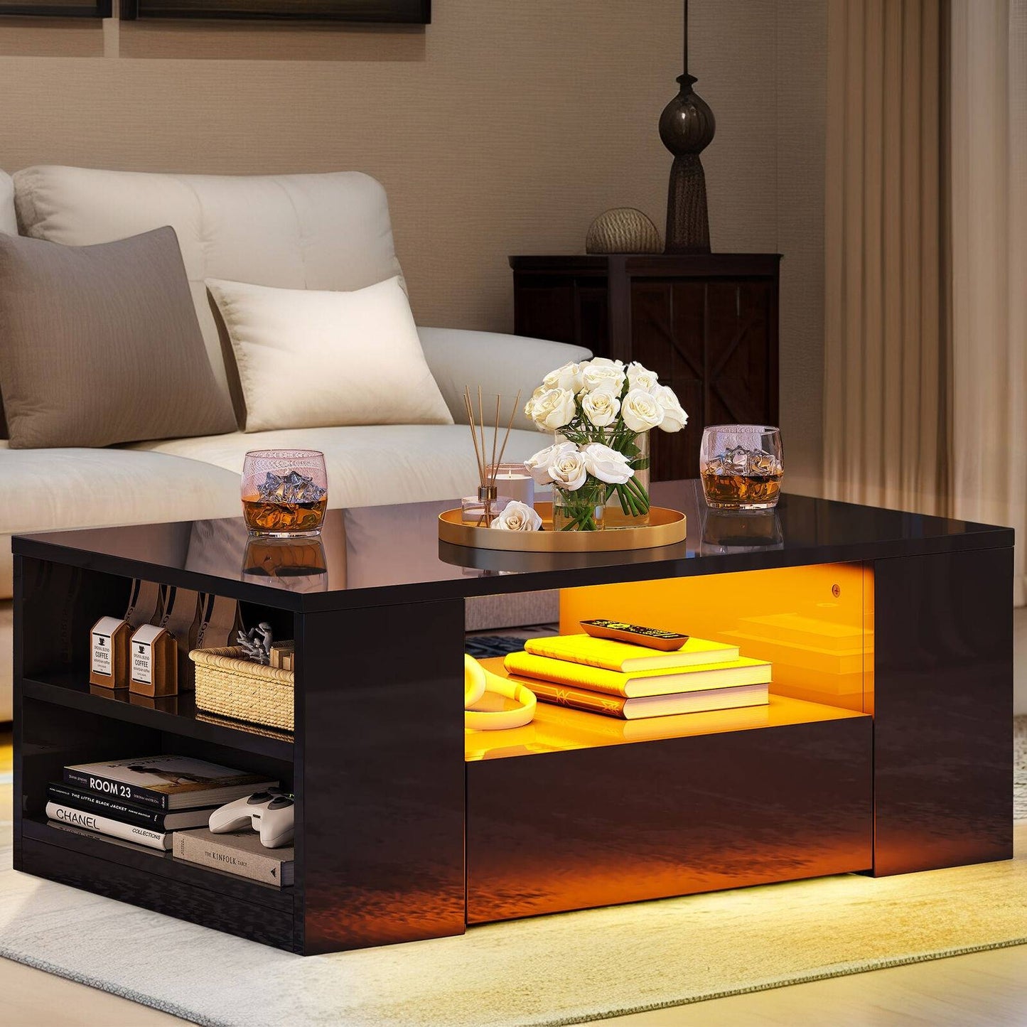 Stylish Wood Living Room Table - Luxicro