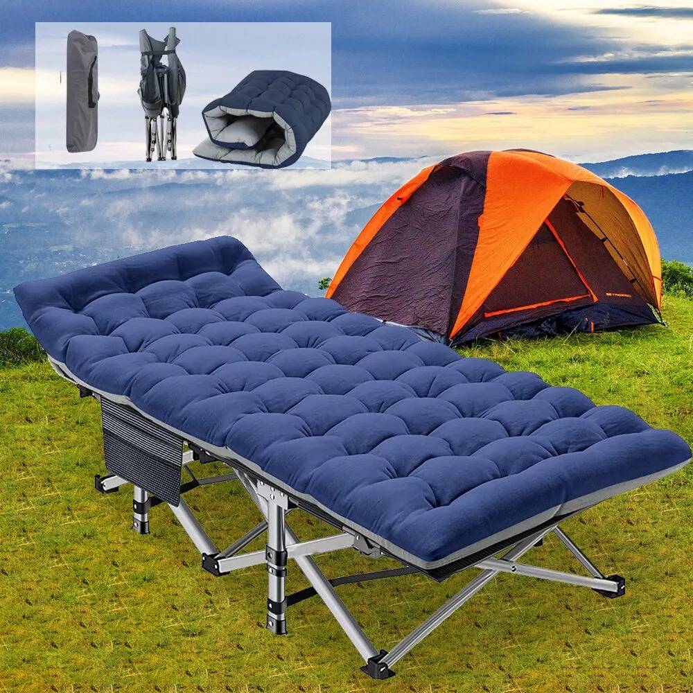 Portable Bed with Comfortable Mattress - Luxicro