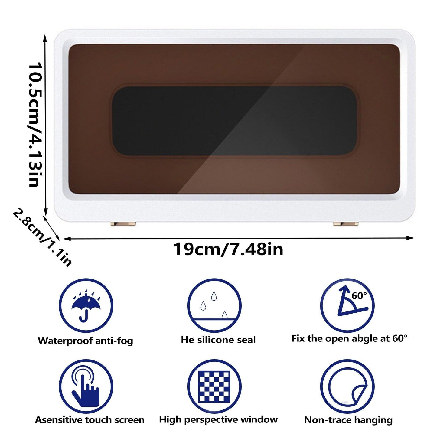 Water Resistant Shower Phone Case