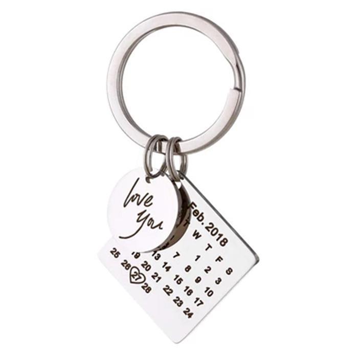 Compact Daily Organizer Keychain