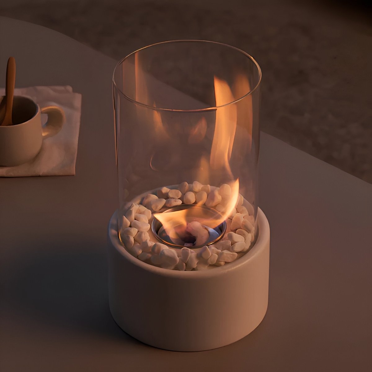 Compact Smokeless Indoor Tabletop Fire Bowl