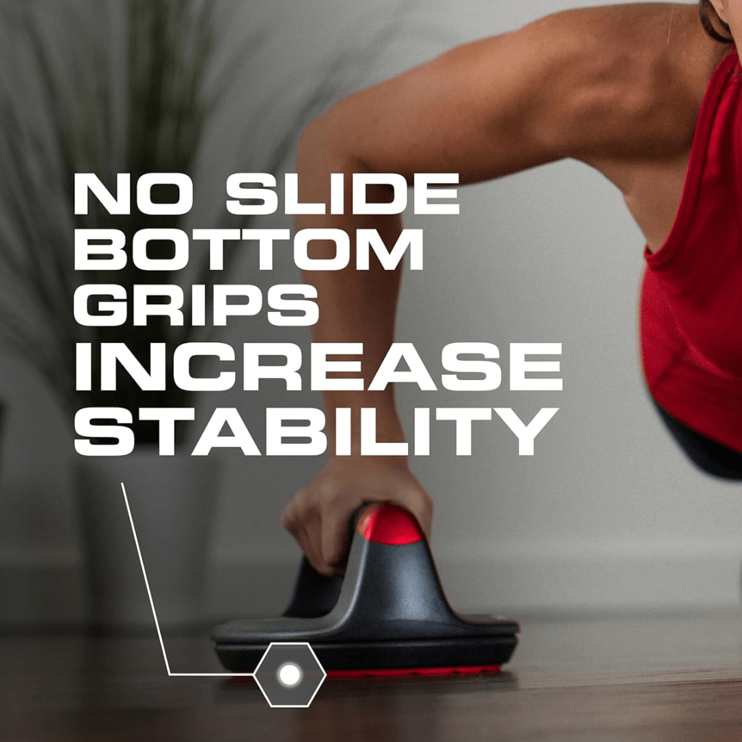Rotating Push-Up Handles with Wrist Support