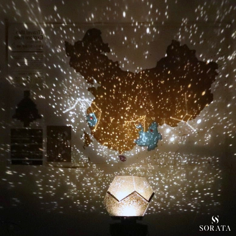 Cosmic Starry Night Light Table Lamp