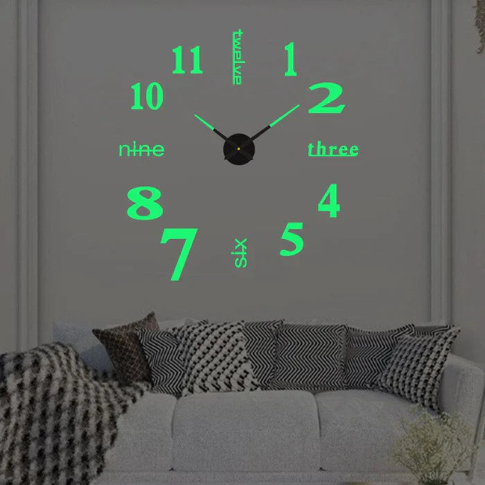 Big Stylish Home Wall Clock