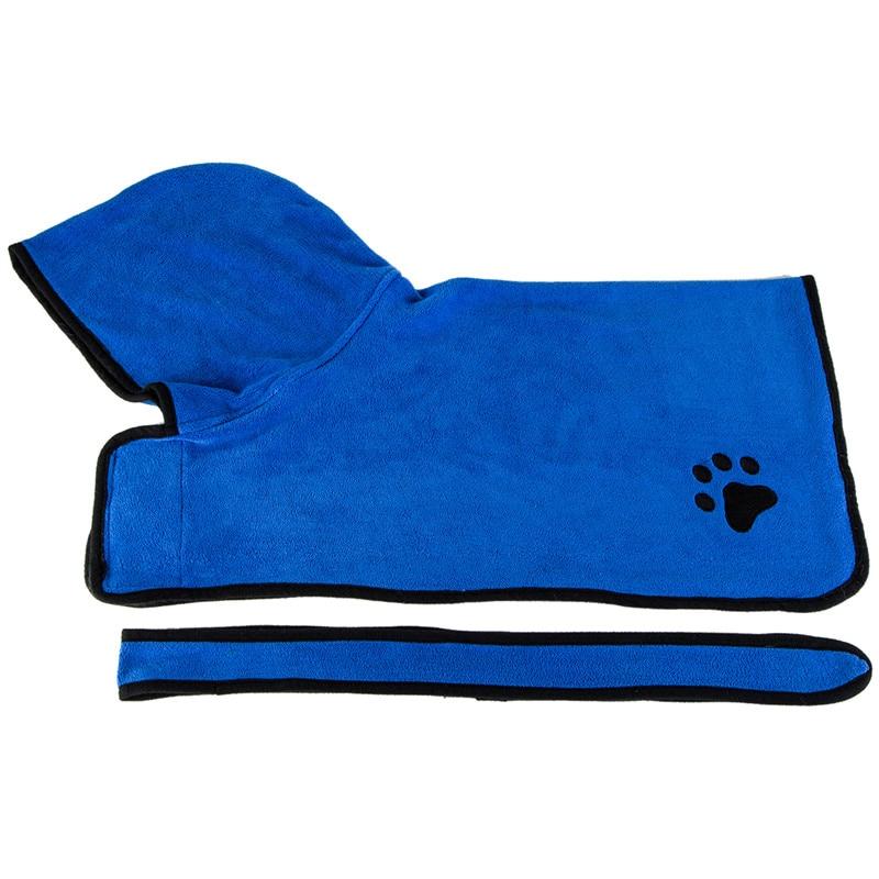 Quick Dry Pet Wrap Bath Robe