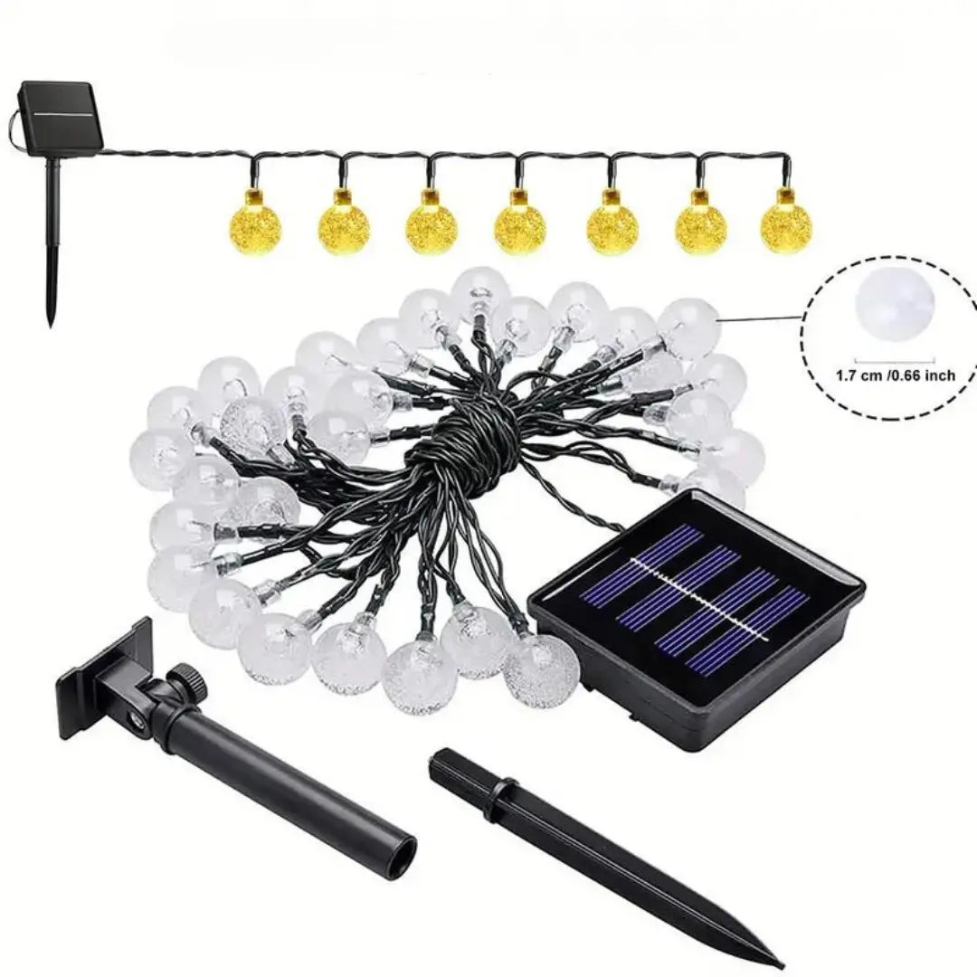 Green Energy Outdoor String Lights