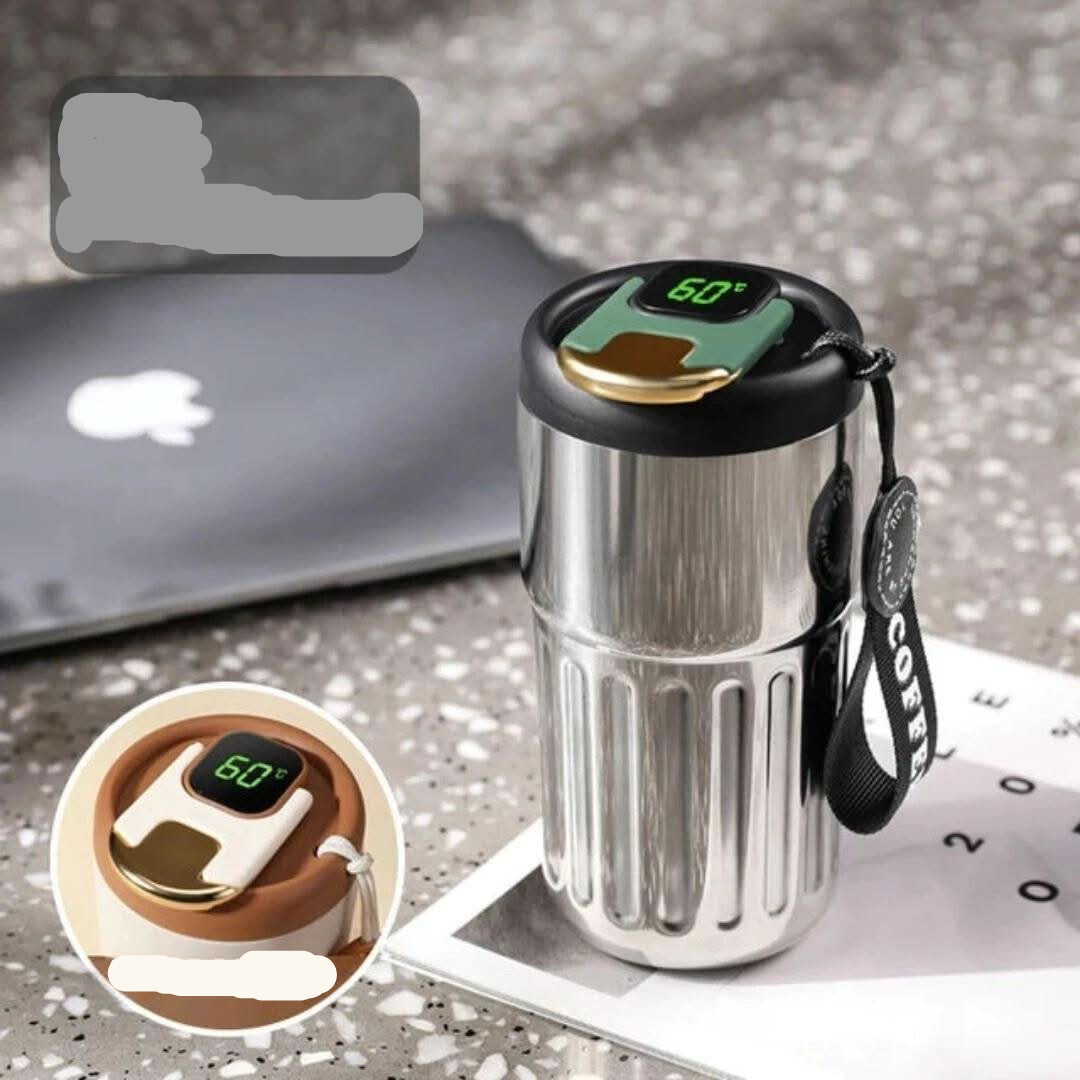 Smart Thermal Mug with Temperature Display