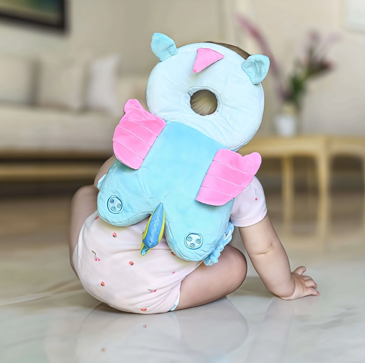 Kids Protective Headguard Backpack Cushion
