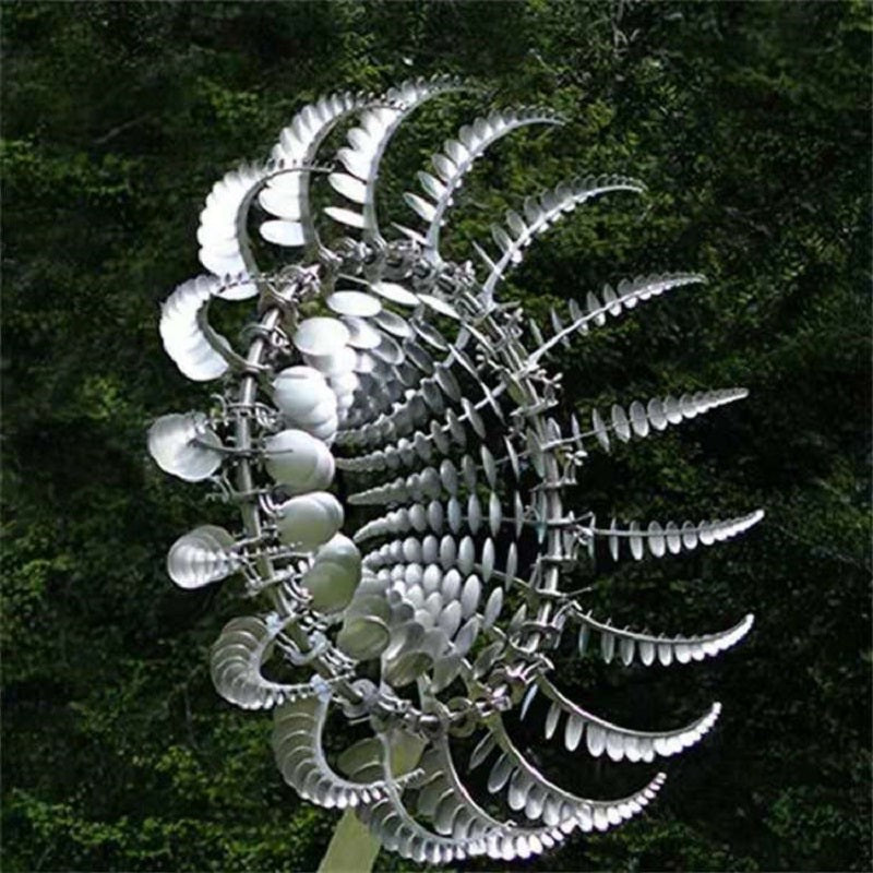 Colorful Outdoor Garden Metal Wind Spinners - Luxicro