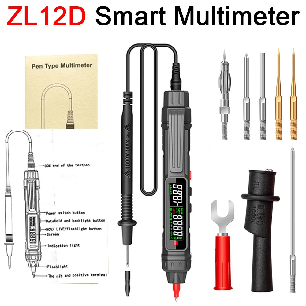 Precise Auto Ranging Digital Multimeter Tool