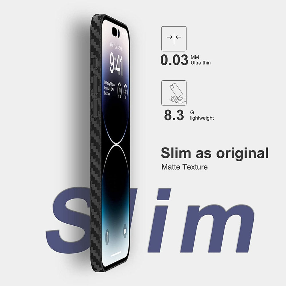 Ultra Thin Clear iPhone Cover 0.3mm Slim Protection - Luxicro