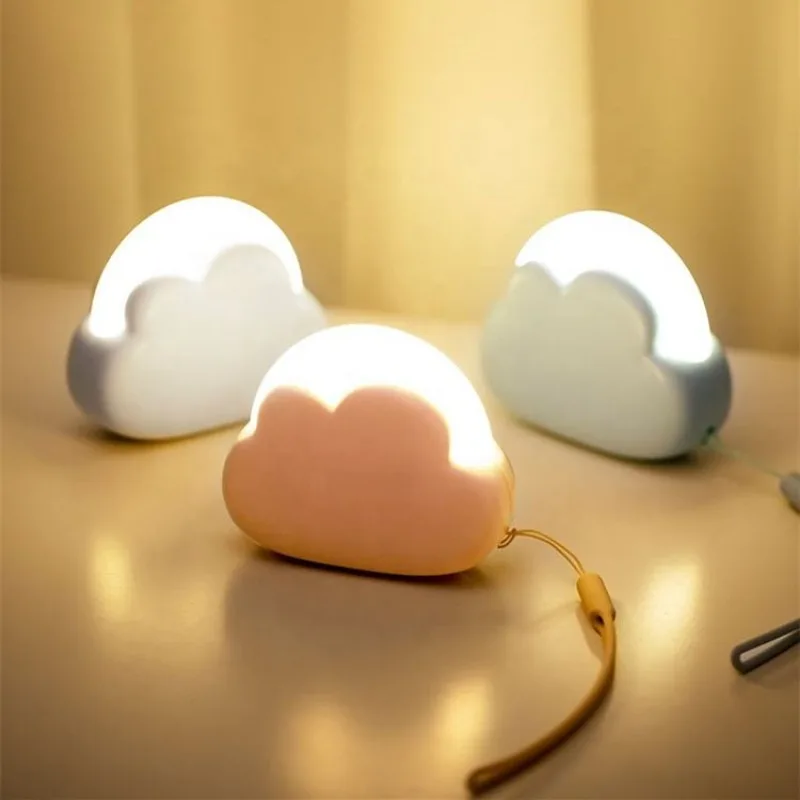 Gentle Bedside Table Lamp - Warm Soft LED Light