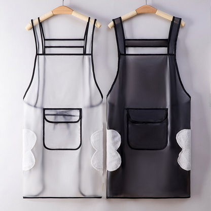 Clear Protective Cooking Apron