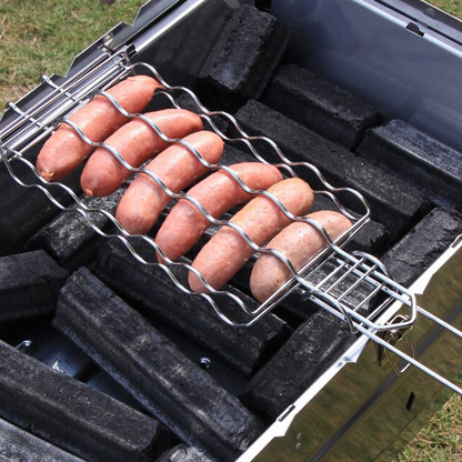 Simple Outdoor Grill Sausage Holder