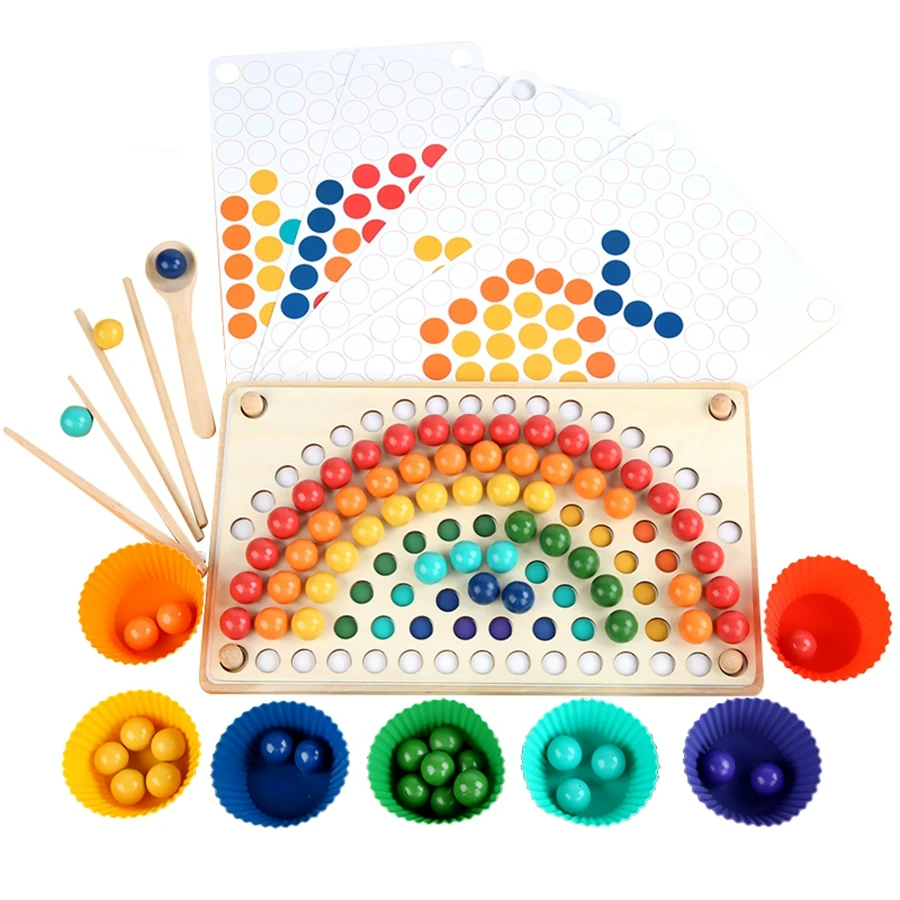 Fun Learning Beads for Children Toy Set - Luxicro