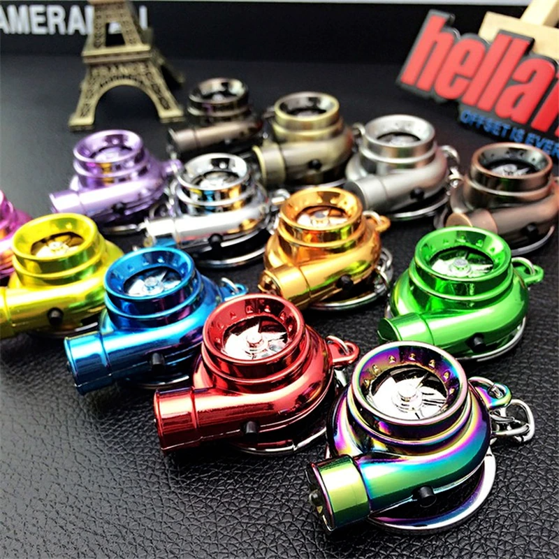 Portable Mini LED Keychain Light Fan