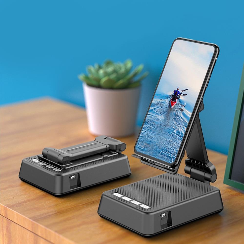 Compact Folding Bluetooth Speaker Phone Holder - Luxicro
