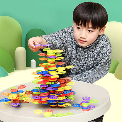 Vibrant Childrens Construction Block Toy - Luxicro