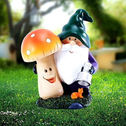 Small Outdoor Garden Mushroom Light