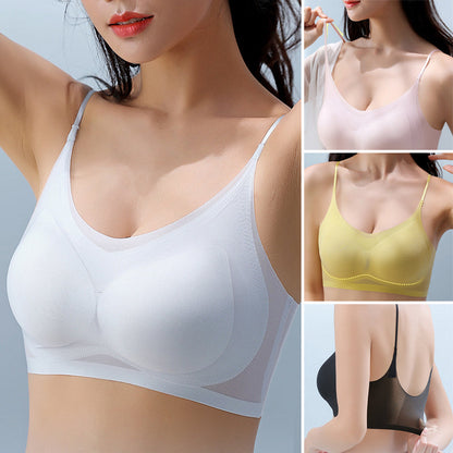 Comfortable Airy Full Figure Bra - Luxicro