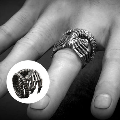 Fun Alien Head Ring