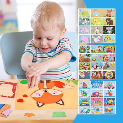 Colorful Children's Creative Sticker Set