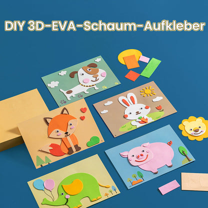 Colorful Children's Creative Sticker Set