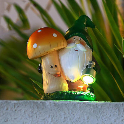 Small Outdoor Garden Mushroom Light