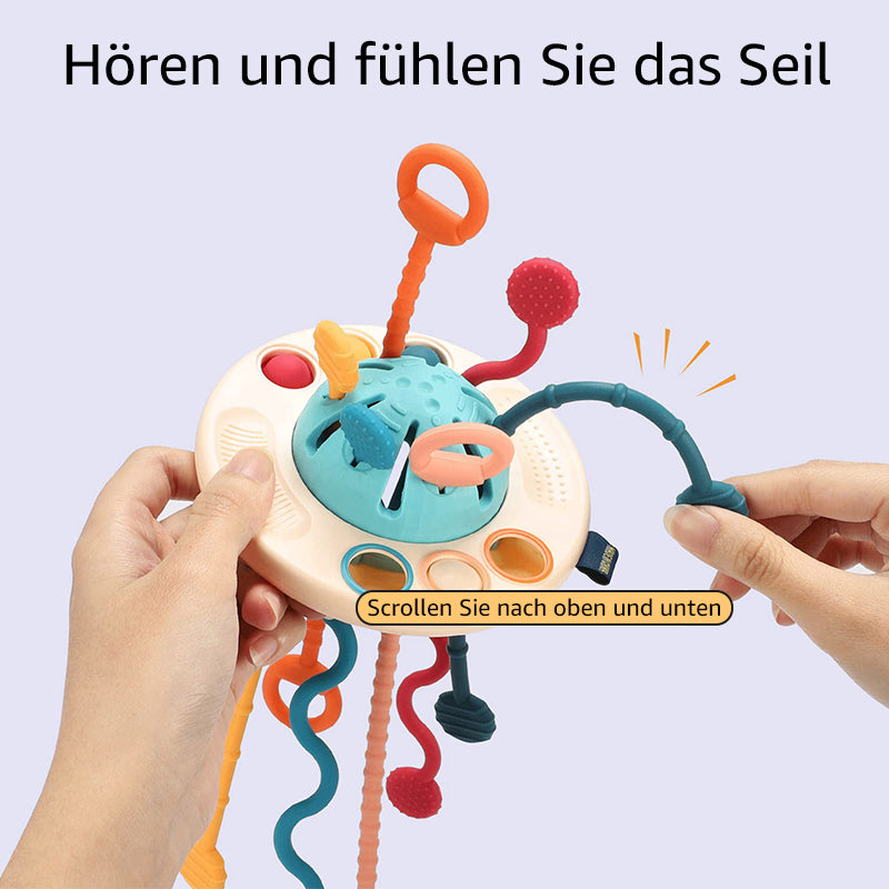 Fun Colorful Silicone UFO Toy