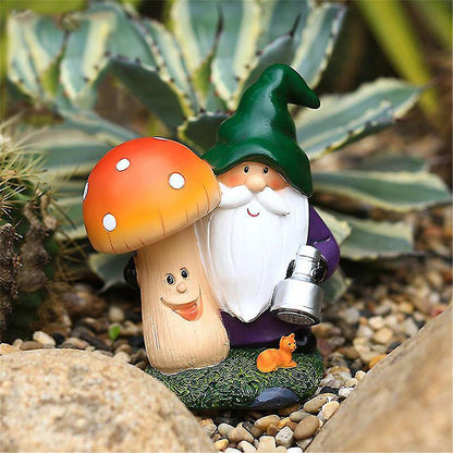 Small Outdoor Garden Mushroom Light