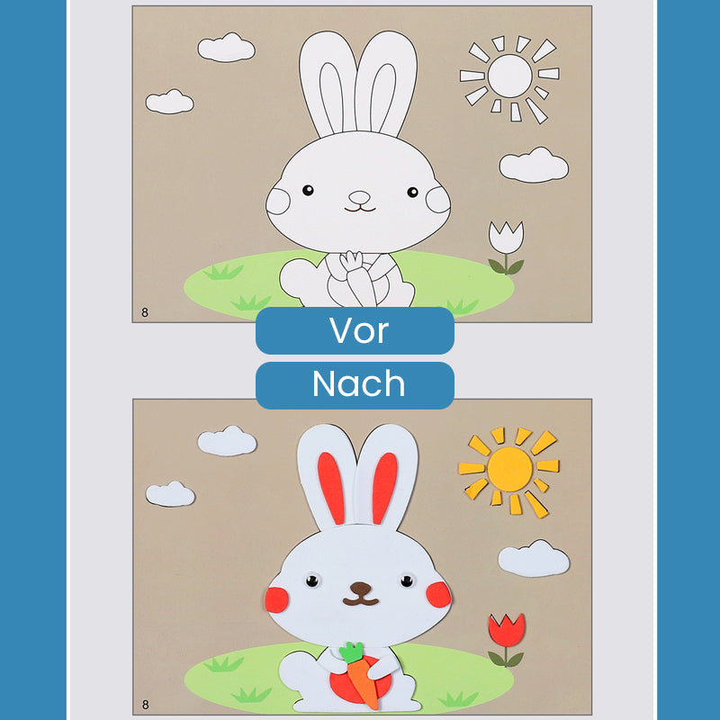 Colorful Children's Creative Sticker Set