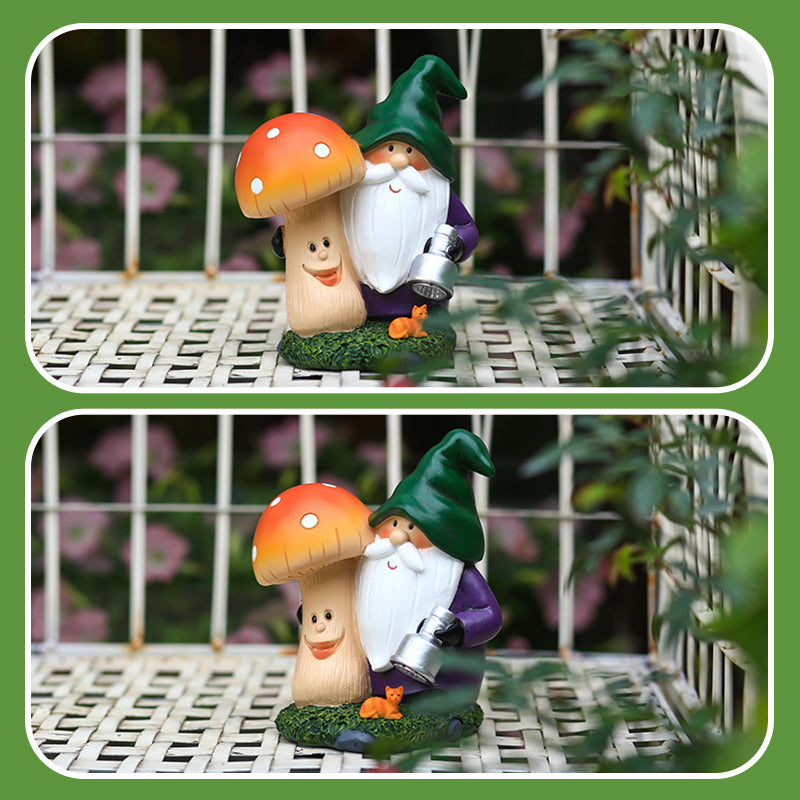 Small Outdoor Garden Mushroom Light