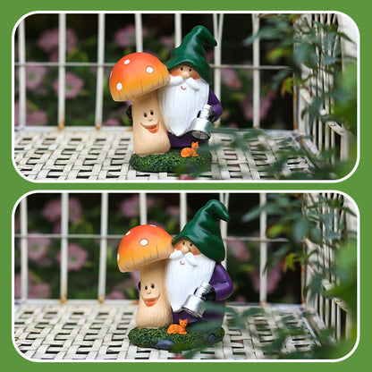 Small Outdoor Garden Mushroom Light
