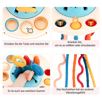 Fun Colorful Silicone UFO Toy