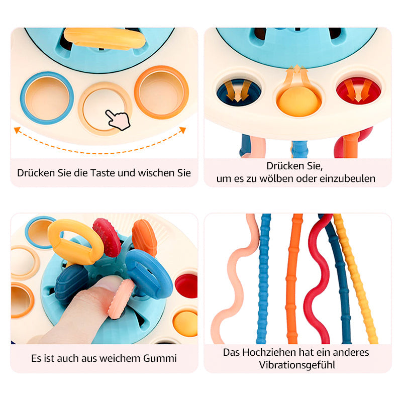 Vibrant Soft Silicone Character Toy