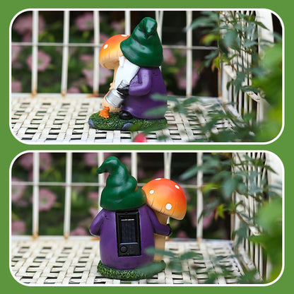 Small Outdoor Garden Mushroom Light