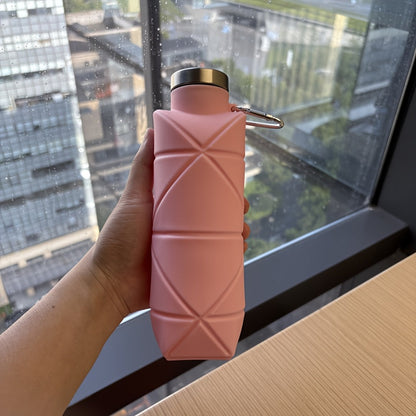 Foldable Silicone Water Bottle | Lightweight Travel Flask