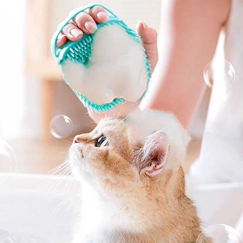 Gentle Dog Rubber Pet Brush