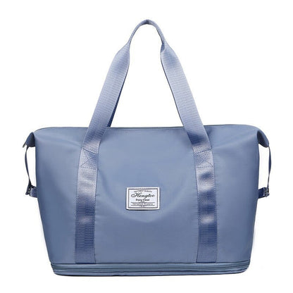Spacious Dual Compartment Travel Duffel Bag