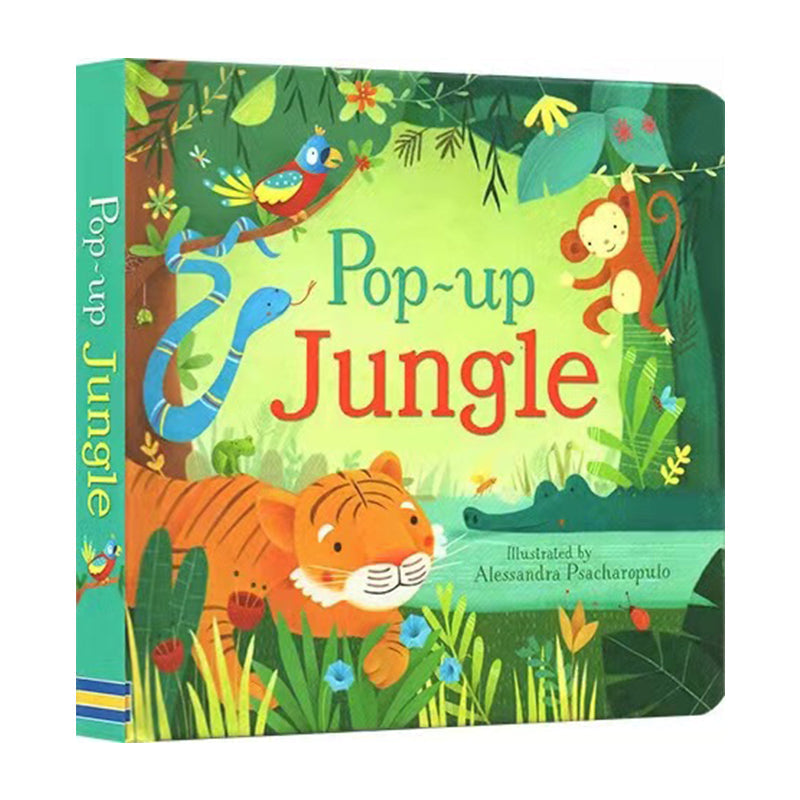 Vibrant Interactive Children's Pop Up Book - Luxicro