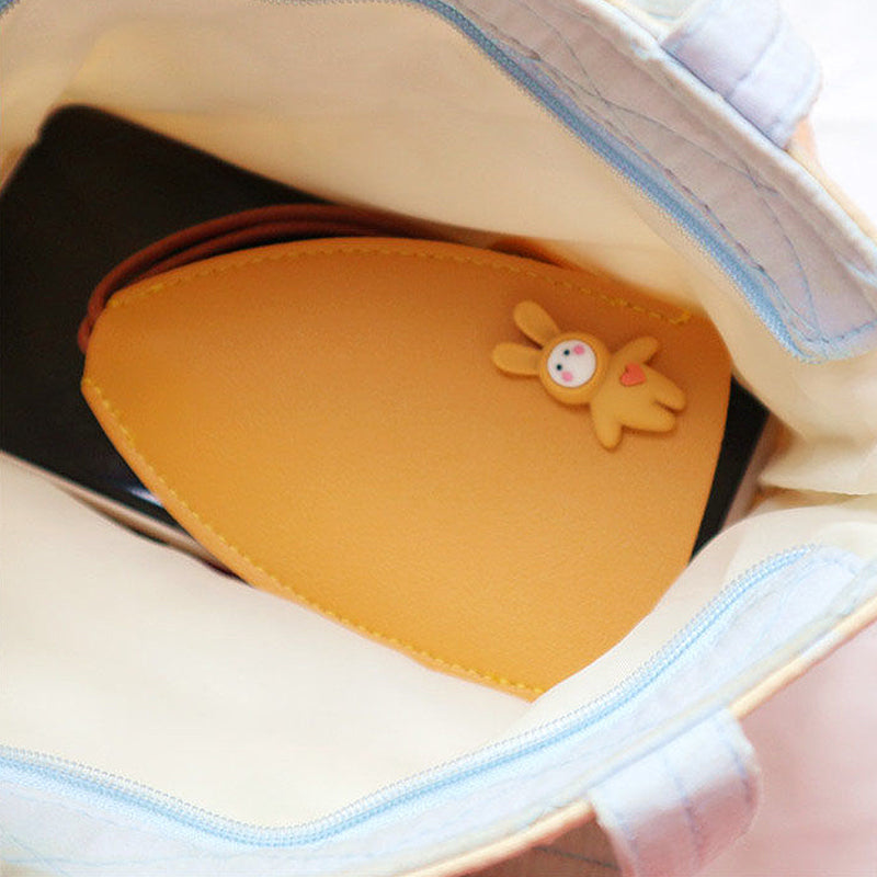 Colorful Fruit PU Leather Key Wallet