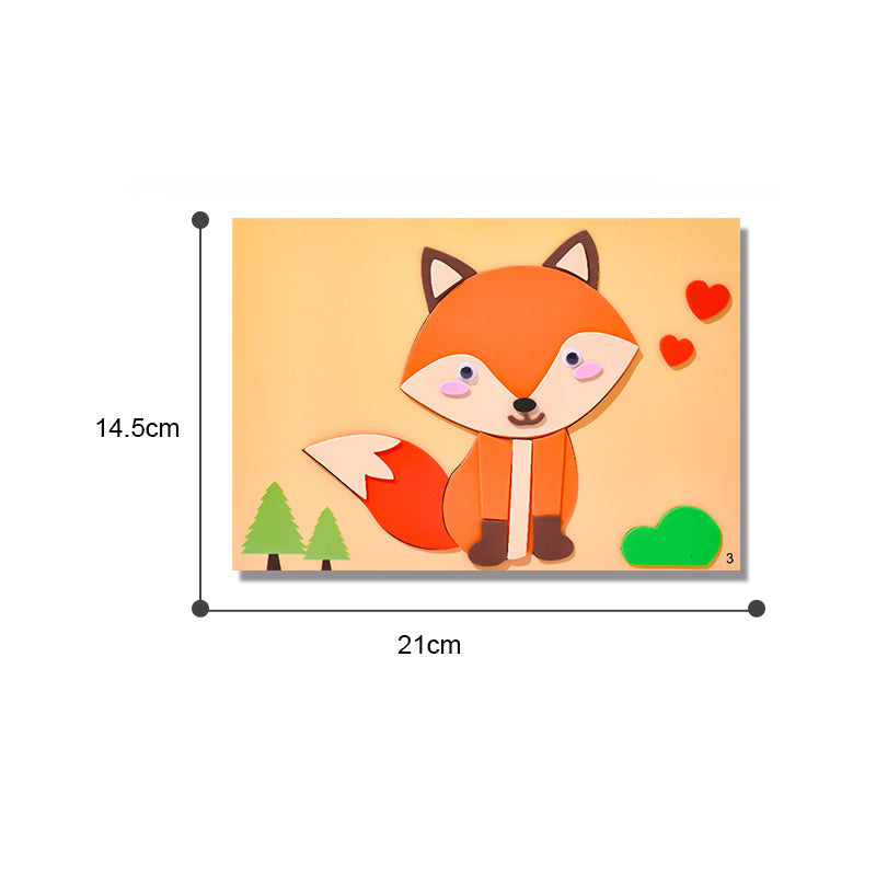 Colorful Children's Creative Sticker Set