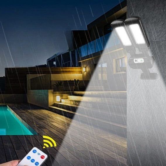 Solar Powered Motion Activated Security Light - Luxicro