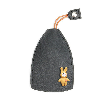 Vibrant Fruit Pattern Key Pouch
