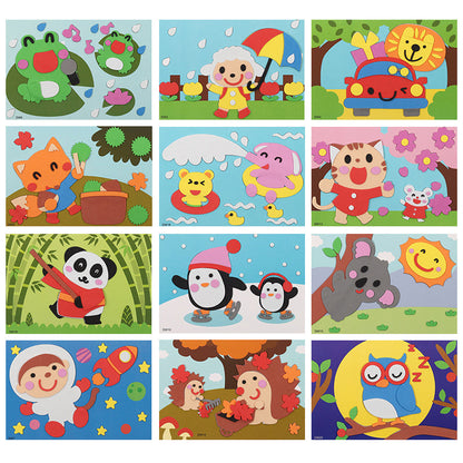Fun DIY 3D Animal Sticker Kit