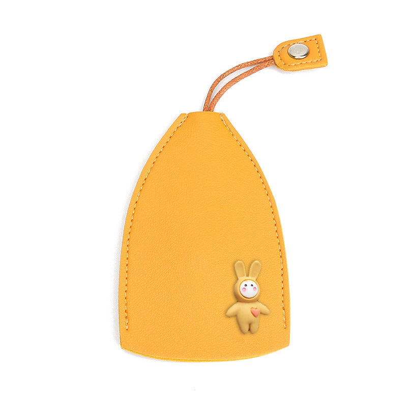Vibrant Fruit Pattern Key Pouch