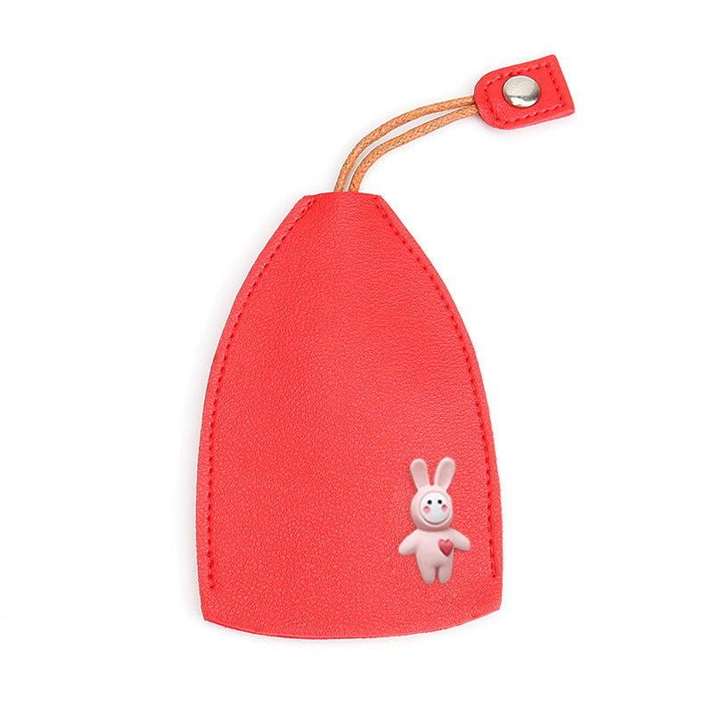 Vibrant Fruit Pattern Key Pouch